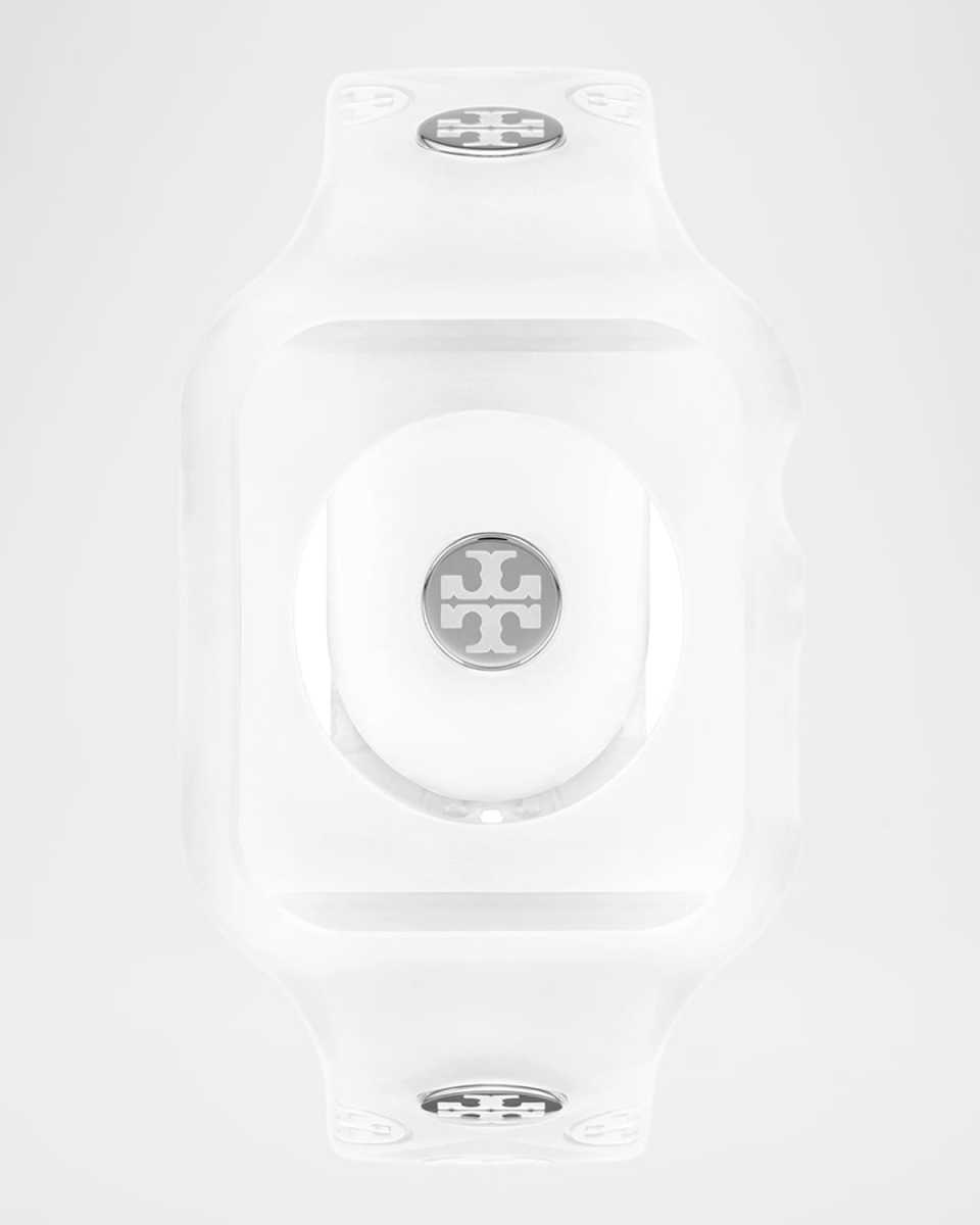 White Silicone Apple Watch Band, 41mm